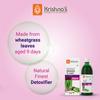 Krishna's Wheatgrass Juice - 500 ML | Wheat Grass juice 9th day picked wheatgrass leaves | Pure, Natural and Ayurvedic Juice view 2