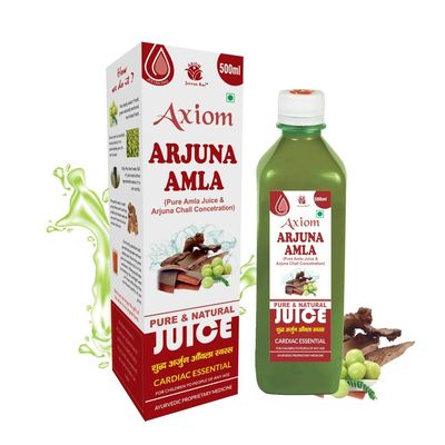 Jeevanras Arjuna Amla Juice - 500ml | Natural Goodness of Amla & Arjuna Chhal | Helps Manage Heart Problems | Manage Blood Pressure & Cholesterol Levels