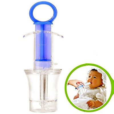 Futaba Needle Design Baby Liquid Medicine Feeder - Blue