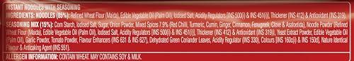 Top Ramen Instant Noodles Curry Veg 280g | Flavorful Curry Veg Noodles, Quick Spicy Meal, Perfect for Veggie Lovers , 280 gm view 2