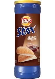 Lay's STAX, Mesquite BBQ, 155.9g