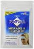 WellPatch Migraine & Headache Cooling Patch - Drug Free, Lasts Up to 12 hours, Safe to Use with Medication - Large Patches (4 Large Patches), Each 4.3 x 2 in view 1