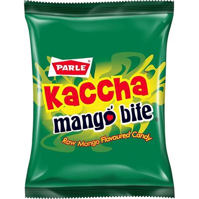 Parle Kaccha Mango Bite Candies - Raw Mango, 277g Pouch