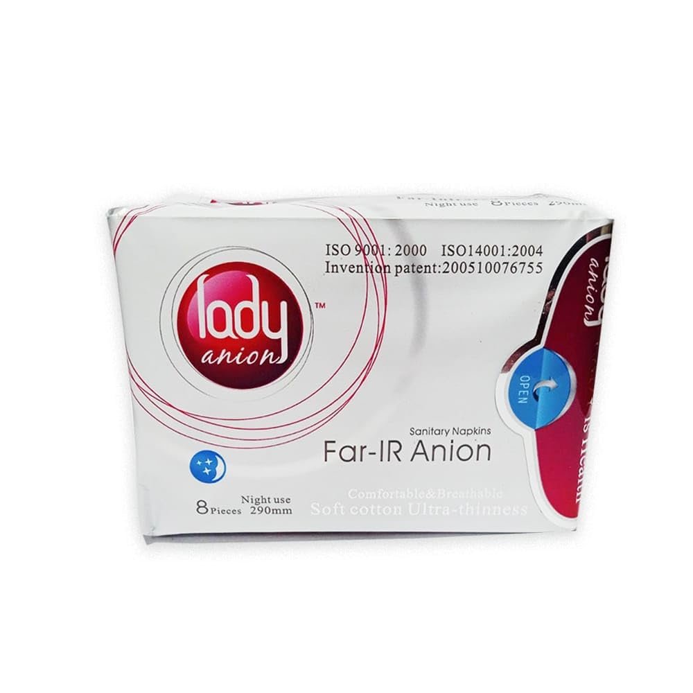Lady anion Night use Pad- Pack of 10 (8 Piece each)
