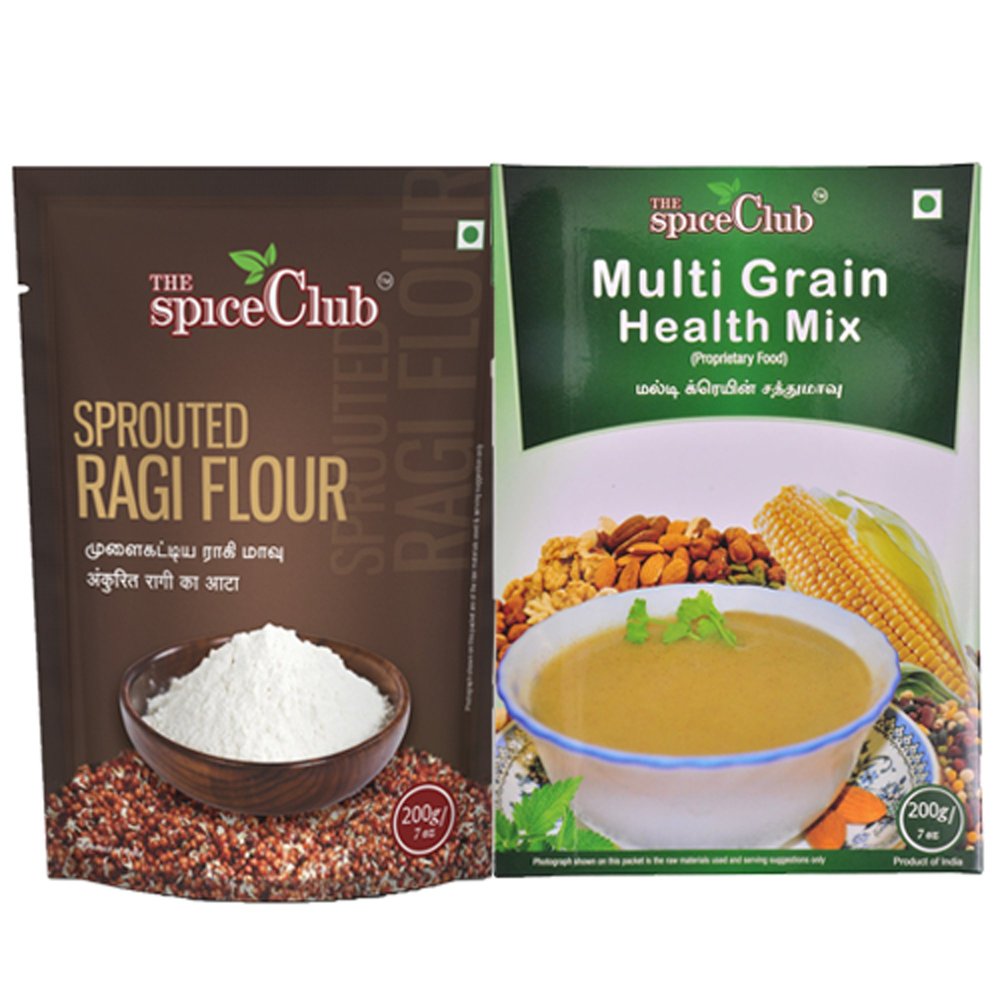 Sprouted Ragi 200gm + Multi Grain Health Mix 200gm Quick Recipes | 30-Minute Meals | One-Pot Dishes|Beginner-Friendly | No-Bake Desserts | Simple Ingredients | One-Skillet Meals | Easy Dinner Idea | Healthy Snacks|Quick Breakfast | Family-Friendly | 