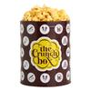 The Crunch Box Jalapeno Cheese Poppers Popcorn Tin, Seasoned with Crunchy Gourmet Cheese & Jalapeno Powder, Ready To Eat Pack of 100gm view 1