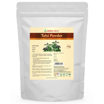 Herbal Hills Tulsi Powder | 1 Kg | Herbal Tulsi Powder
