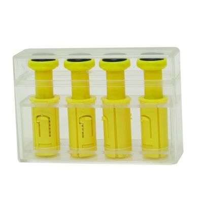 CanDo 10-3751-4 Digi-Flex Multi 4 Additional Finger Buttons with Box, X-Light, Yellow