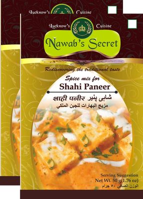 Nawab's Secret Shahi Paneer Masala, 50 gm[Pk of 2]