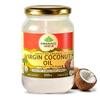 A TATA Product - Organic India Virgin Coconut Oil 500ml, Certified Organic, Lab Tested on 600+ Parameters, Cold Pressed, Extracted from Organically Grown Coconuts, Multipurpose Coconut Oil view 1