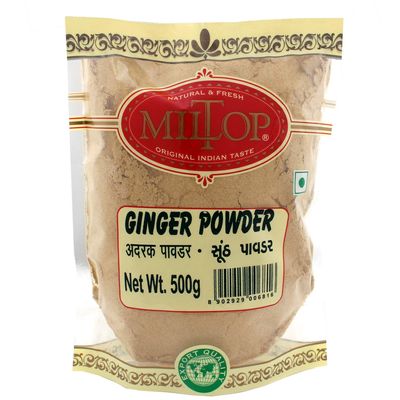 Miltop Dry Ginger Powder-Sunth, 500g
