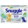 Snuggle Plus Super Fresh Fabric Softener Dryer Sheets with Odor Fighting Ingredients, 105 Count view 1
