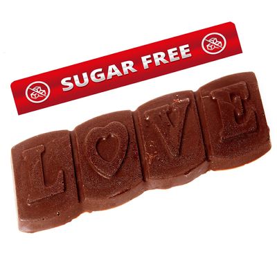 Valentine Gifts- Sugarfree Love Bar