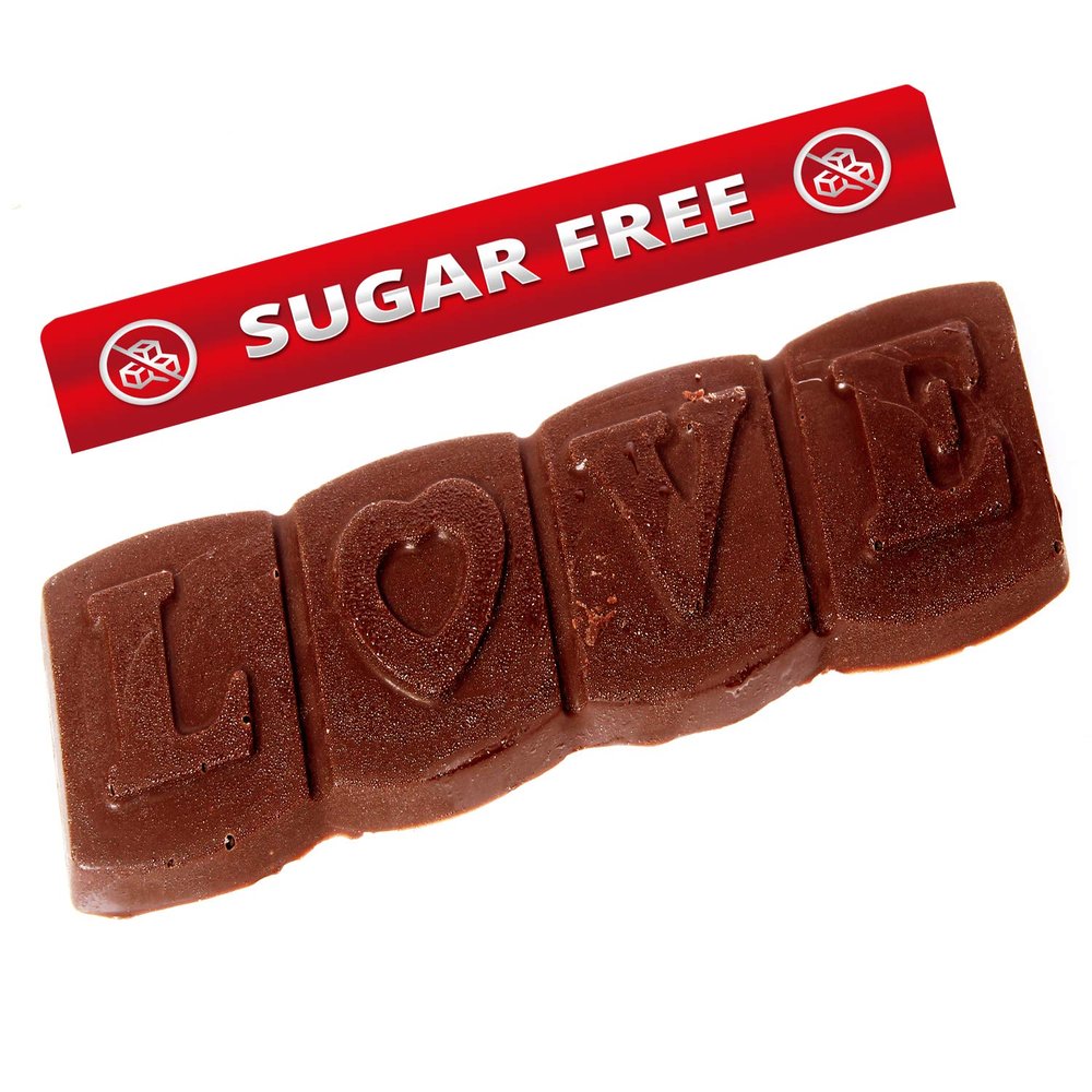 Valentine Gifts- Sugarfree Love Bar