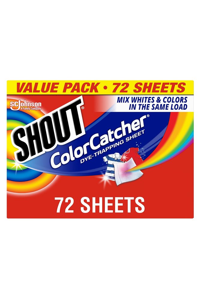 Shout Color Catcher Dye Trapping Sheets, 72.0 Count
