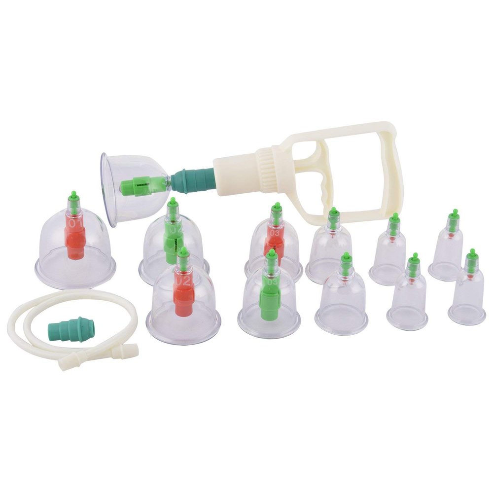 ACi Acupressure Body Cupping Healthy Kit With Magnetic Therapy - 12 Piece