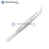 OdontoMed2011 Dental College TWEEZER Serrated with Lock College PLIER Stainless Steel view 2