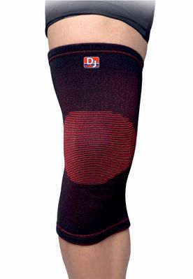 DJ Support Elastic Knee Support Black - Small