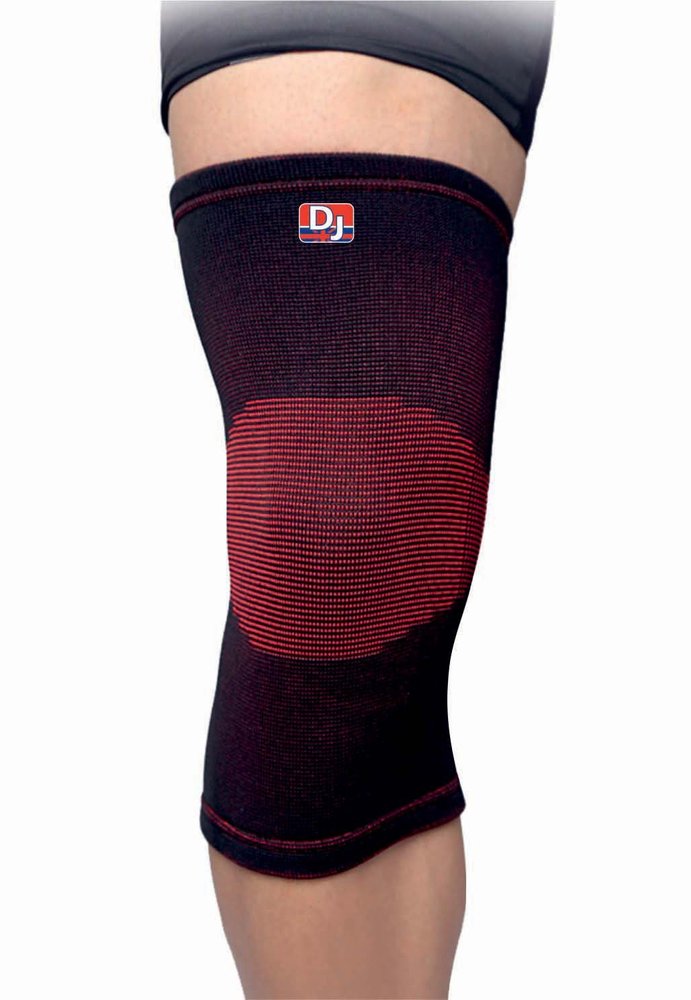 DJ Support Elastic Knee Support Black - Small