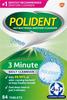 Polident 3 Minute Triple Mint Antibacterial Denture Cleanser Effervescent Tablets, 84 count view 2