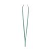 Danielle Seafoam: Soft Touch Slant And Point Stainless Steel Tweezers, Seafoam view 3