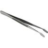 HTS 170C0 4.75" Curved Stainless Steel Stamp Tweezers view 1
