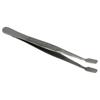 HTS 170C0 4.75" Curved Stainless Steel Stamp Tweezers view 2