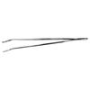 HTS 170C0 4.75" Curved Stainless Steel Stamp Tweezers view 3