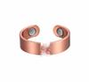 EARTH THERAPY Mens Copper Ring - Magnetic Therapy Finger - 2 Arthritis Magnets view 2