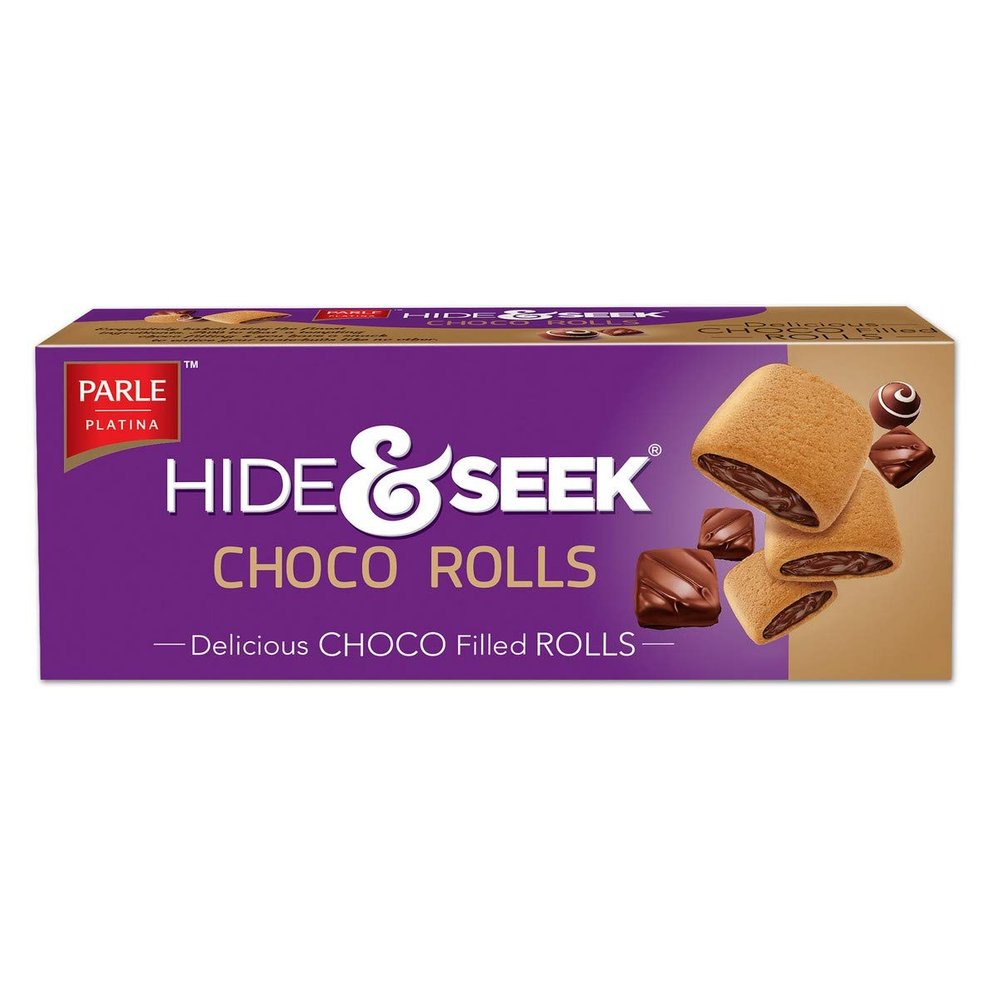 Parle Hide and Seek Choco Rolls, 75g
