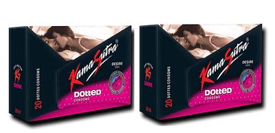 Kamasutra Desire Dotted condom 12s (Pack of 3)