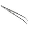 HTS 171L6 6.25" Curved Locking Stainless Steel College Tweezers view 1