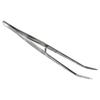 HTS 171L6 6.25" Curved Locking Stainless Steel College Tweezers view 3