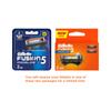 Gillette Fusion Proglide Blades for men with styling back blade - 2 count for Perfect Shave and Perfect Beard Shape view 3