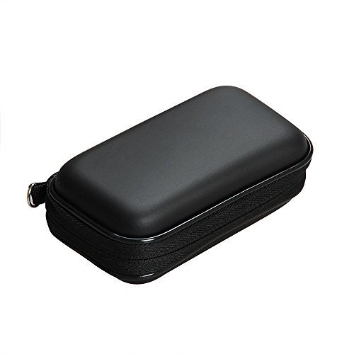 For Braun M90 / M60b / M60 / PocketGo MobileShave Mobile Electric Shaver Travel Hard EVA Protective Case Carrying Pouch Cover Bag by Hermitshell