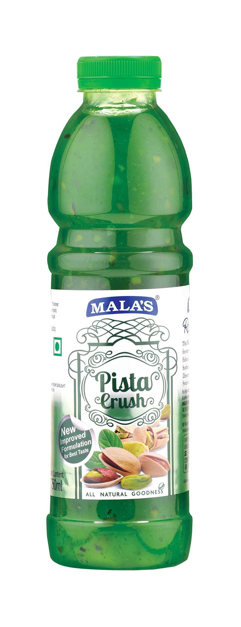 Mala's, Pista Crush, 750 millilitre, Liquid