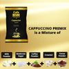 Cafe DESIRE I DRINK SUCCESS Cappuccino Coffee Premix|1 Kg|Makes 80 Cups|3 In 1|Milk Not Required|For Manual Use - Just Add Hot Water|Suitable For All Vending Machines|Vanilla Flavoured|Powder|Packet view 2