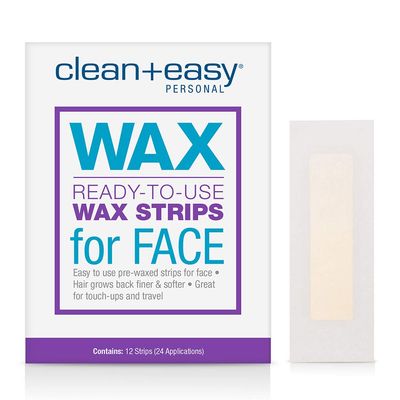 C+E Ready-To-Use Wax Strips for Face