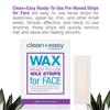 C+E Ready-To-Use Wax Strips for Face view 3