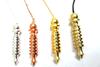 4 Isis Pendulum 6 Ring Plate Brass Copper Gold Silver Plated Healing Dowsing A++ Metal view 1
