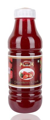 JRC Strawberry Crush - 1L | High Fruit | For Fruit Mocktail | Cocktail | Milk Shake| Falooda | Baking