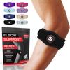 #1 Best Tendonitis Tennis & Elbow Brace With Compression Pad for Men & Women - For Great Support & Pain Relief Against Tendonitis- Premium Quality! One Size. 1-pack. view 1