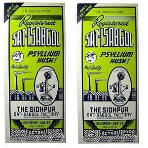 Amrita Sat-Isabgol 100 grams Powder (Pack Of 2), 2 count