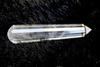 Jet Brazilian Crystal Quartz Faceted Massage WandCrystal Therapy 3.5 inch approx. Pure Divine Healing Spiritual Crystal Therapy view 4