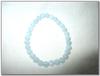 Jet Powerful Aquamarine Stretch BraceletFree 40 Page Booklet on Jet International Crystal Therapy 6 mm A++ Gemstone Original Genuine Healing Energy Metaphysical Confidence Progress Strength Prosperity Peace Divine view 1