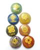 Jet I FEEL I SEE Chakra Stone Set - Natural Jet Agate Round Crystals for Chakra Balancing, Meditation, Healing, and Spiritual Wellness view 3