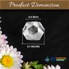 Jet Beautiful Crystal Quartz Dodecahedron. Original Crystal Natural Authentic For Good Luck view 3