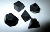 Jet Black Tourmaline Sacred Geometry Sets 5 Stone Platonic Solid Top Grade Quality Merkaba Star w/Velvet Pouch Attractive view 2