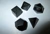 Jet Black Tourmaline Sacred Geometry Sets 5 Stone Platonic Solid Top Grade Quality Merkaba Star w/Velvet Pouch Attractive view 3
