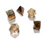 Jet Smokey Quartz Crystal 5 Platonic Sacred Geometry Set Healing Grid Usefull Balancing Agate Quartz Family view 3